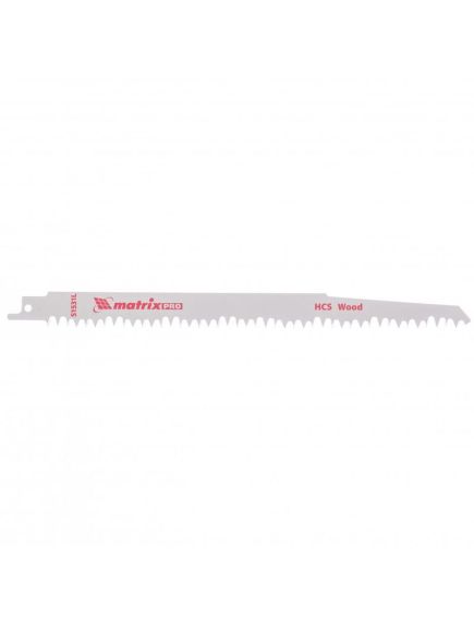 Полотно для сабельной пилы по дереву S1531L (2 шт) MATRIX 782006, фото , изображение 2 - Метэкс