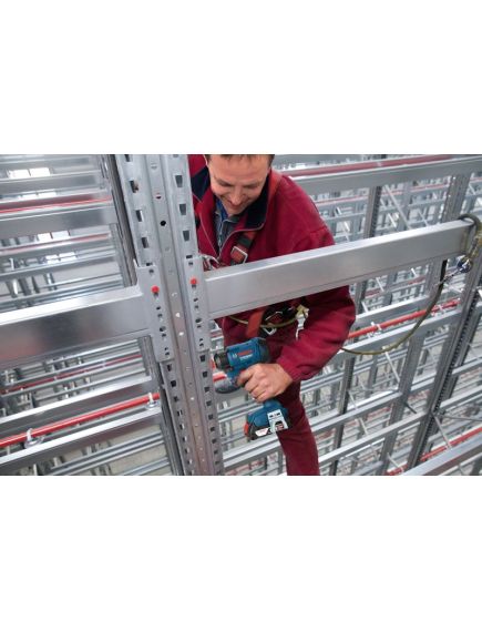 Гайковерт ударн. аккум. BOSCH (2 а/б 3А*ч 18В, ЗУ) GDX 180-LI (06019G5220), фото , изображение 6 - Метэкс