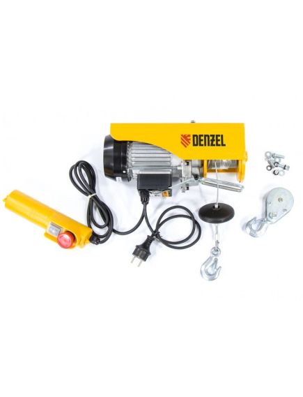 Таль электрическая (125/250 кг, 12 м, 540 Вт, 220 В) DENZEL TF-250 (52011), фото , изображение 5 - Метэкс