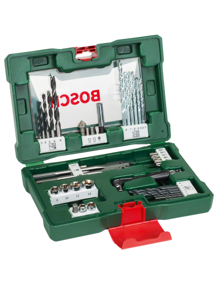 Набор сверл и бит V-Line (41 предмет) BOSCH 2607017316, фото , изображение 3 - Метэкс