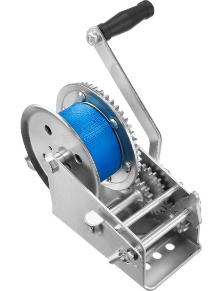 Лебедка ручная барабанная ленточная (0,9 т, 10 м) ЗУБР 43115-0.9, фото , изображение 4 - Метэкс