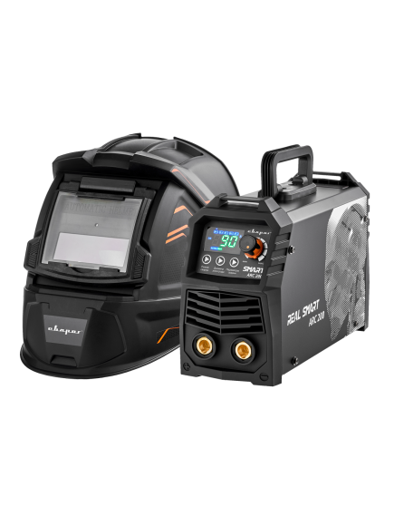 Инвертор сварочный СВАРОГ REAL SMART ARC 200 (Z28303) Black (маска+краги) 00000097886, фото , изображение 2 - Метэкс
