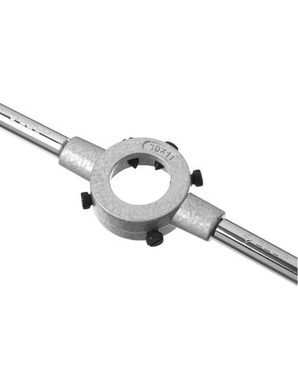 Плашкодержатель 30х11 мм для М10 ЗУБР 28141-30, фото , изображение 3 - Метэкс