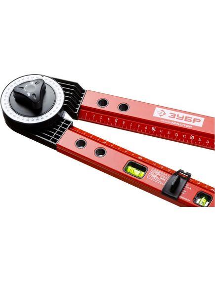 Уровень-угломер складной 500 мм ЗУБР 34740, фото , изображение 4 - Метэкс