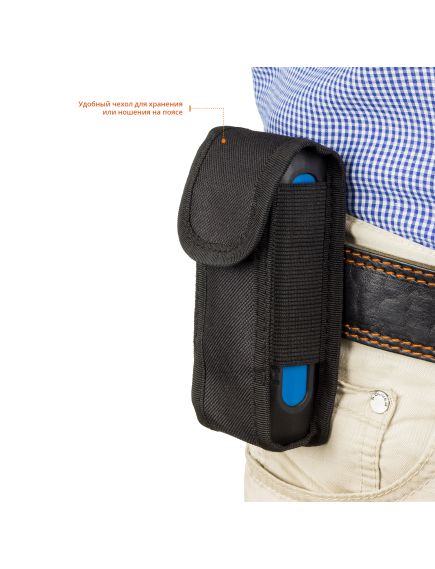 Дальномер лазерный (дальн.100 м погрешн. 2 мм класс 2) ДЛ-100 ЗУБР 34923, фото , изображение 6 - Метэкс