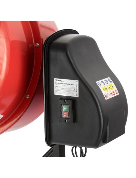 Бетоносмеситель (180 л, 800 Вт, 230 В) MATRIX СМ180К (95484), фото , изображение 5 - Метэкс