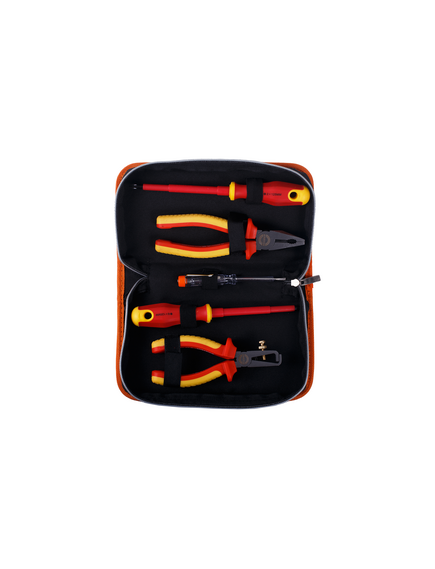 Набор инструмента для электромонтажных работ DE-02/05 КРАТОН 21216002, фото , изображение 5 - Метэкс