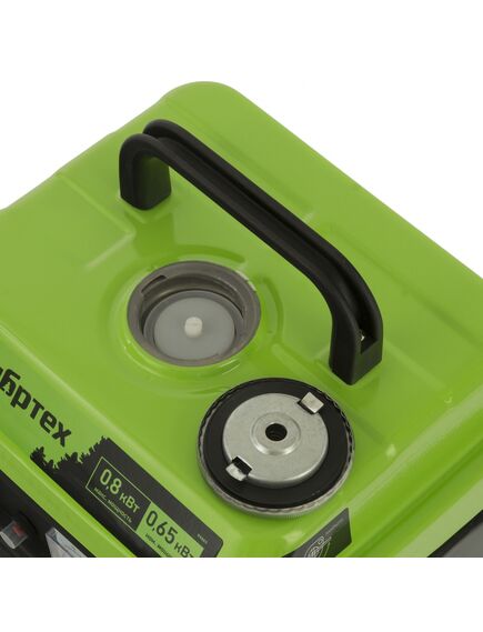 Генератор бенз. (0,65 - 0,8 кВт, 220 В, 4л, ручной стартер) СИБРТЕХ БС-950 (94665), фото , изображение 3 - Метэкс