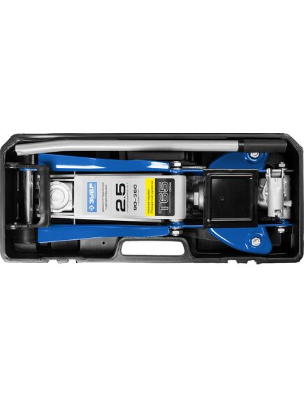 Домкрат гидравлический подкатной (2,5 т, 90-360 мм) ЗУБР 43057-2.5-К, фото , изображение 8 - Метэкс