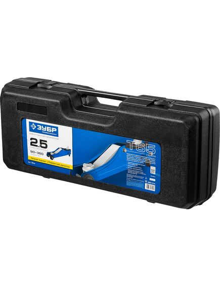 Домкрат гидравлический подкатной (2,5 т, 90-360 мм) ЗУБР 43057-2.5-К, фото , изображение 9 - Метэкс