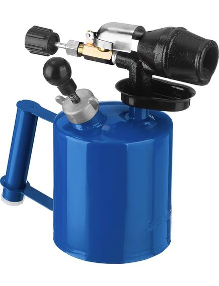 Лампа паяльная с чугунным эжектором 1,5 л ЗУБР 40650-1.5_z01, фото , изображение 3 - Метэкс