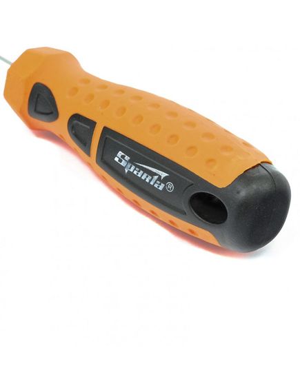 Отвертка PH1 х 75 мм Point 2-х компонентная рукоятка SPARTA 11777, фото , изображение 3 - Метэкс