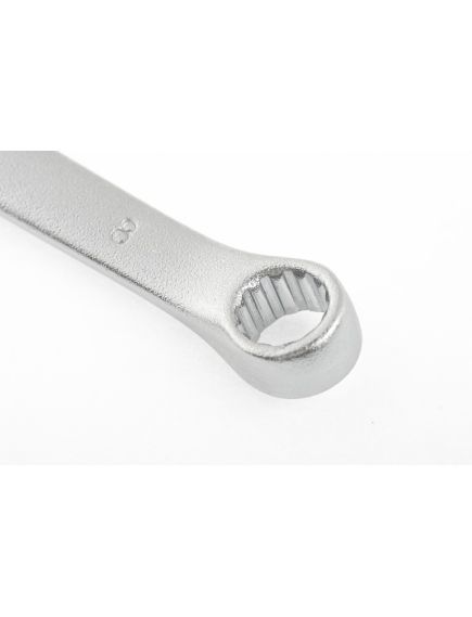 Ключ комбинированный 8 мм матовый хром STELS 15204, фото , изображение 2 - Метэкс