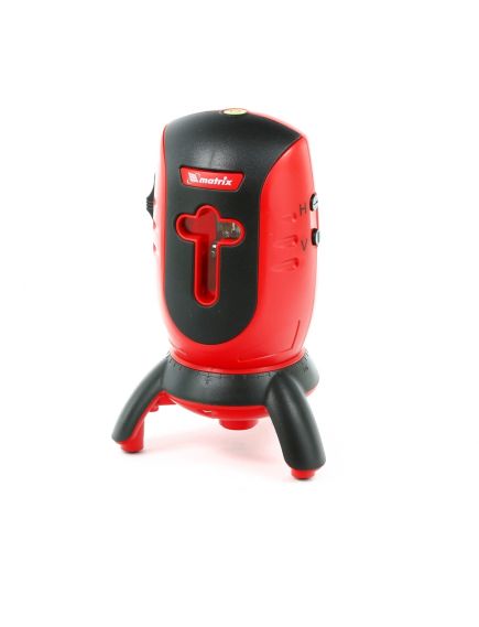 Уровень лазерный MATRIX (дальн. 10 м, погрешн. 0,5 мм/м, класс 2) ML01 35065, фото , изображение 2 - Метэкс