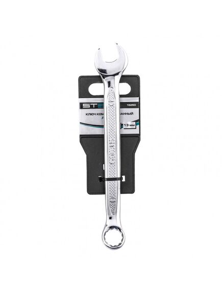 Ключ комбинированный 13 мм антислип STELS 15250, фото , изображение 4 - Метэкс