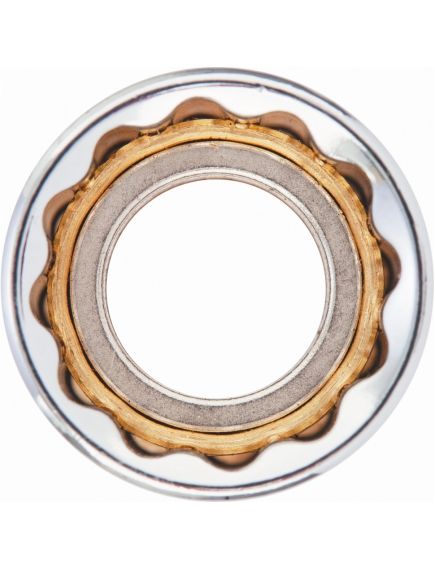 Головка торцевая свечная 21 мм 1/2" 12-гранная магнитная GROSS 13189, фото , изображение 2 - Метэкс