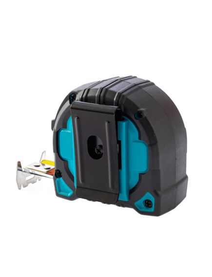 Рулетка 5 м х 27 мм двухкомпонентный корпус, магнит, двухсторонняя разметка, нейлон GROSS 32575, фото , изображение 2 - Метэкс