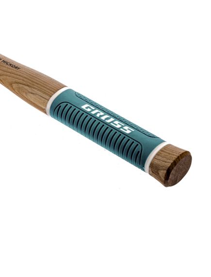Молоток-гвоздодер 280 г c магнитом обрезиненная рукоятка American hickory GROSS 10417, фото , изображение 3 - Метэкс