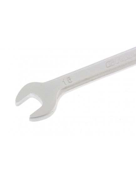 Ключ комбинированный трещоточный 15 мм GROSS 14853, фото , изображение 2 - Метэкс