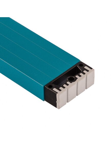 Уровень алюминиевый 1800 мм усиленный с ударопрочными заглушками рукоятки 3 глазка GROSS 34338, фото , изображение 3 - Метэкс