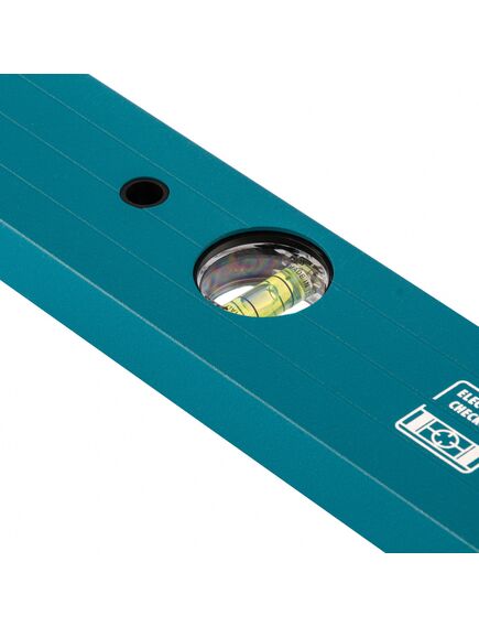 Уровень алюминиевый 1800 мм усиленный с ударопрочными заглушками рукоятки 3 глазка GROSS 34338, фото , изображение 5 - Метэкс