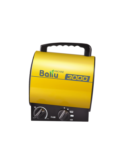 Тепловая пушка электрическая / ТЭН (3 кВт, 220 В) BALLU BHT-PA-3 (HC-1069376), фото , изображение 2 - Метэкс