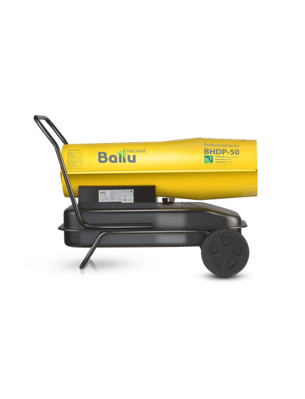 Тепловая пушка дизельная прям.нагрев (50 кВт, 760 куб.м./ч, 220 В) BALLU BHDP-50 (HC-1050914), фото , изображение 2 - Метэкс