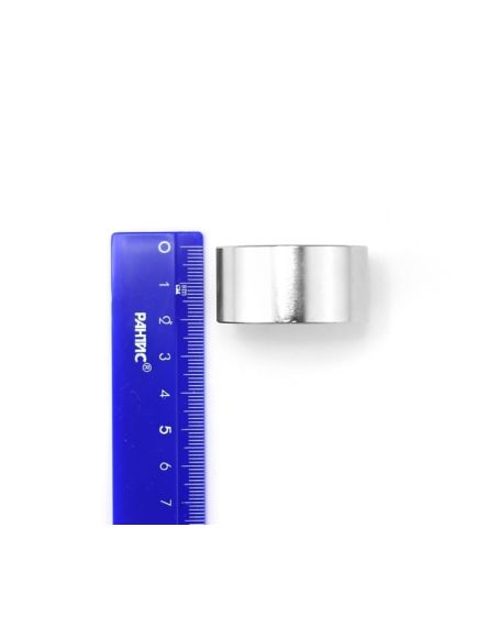 Неодимовый магнит диск 40х20 мм, фото , изображение 3 - Метэкс