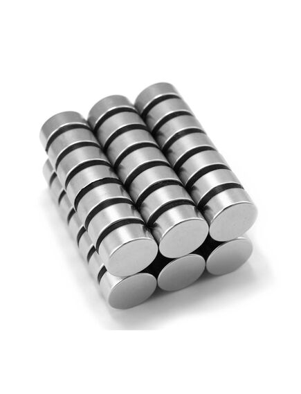 Неодимовый магнит диск 25х10 мм, фото , изображение 3 - Метэкс