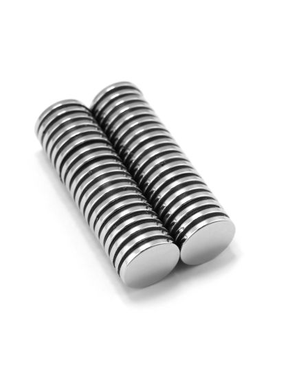 Неодимовый магнит диск 25х3 мм, фото , изображение 2 - Метэкс