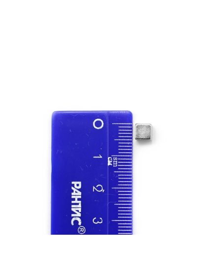 Неодимовый магнит призма 5х5х5 мм, фото , изображение 2 - Метэкс