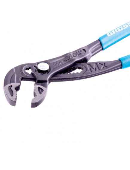 Клещи 250 мм переставные кнопочный механизм обливные рукоятки GROSS 15727, фото , изображение 2 - Метэкс