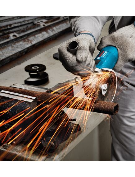 Шлифмашина угловая BOSCH (125 мм, 750 Вт) GWS 750-125 (06013940R3), фото , изображение 4 - Метэкс