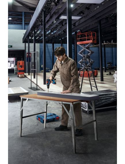 Дрель-шуруповерт аккум. BOSCH б/щ (2 а/б 2А*ч 18В, ЗУ) GSR 18V-50 (06019H5020), фото , изображение 3 - Метэкс