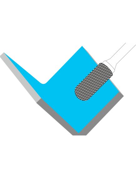 Борфреза тип C 16 мм KORNOR C1625BM06, фото , изображение 2 - Метэкс