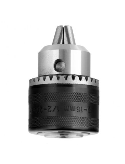 Патрон для дрели ключевой 3-16 мм 1/2 СИБРТЕХ 168267, фото , изображение 2 - Метэкс