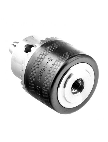 Патрон для дрели ключевой 3-16 мм 1/2 СИБРТЕХ 168267, фото , изображение 4 - Метэкс