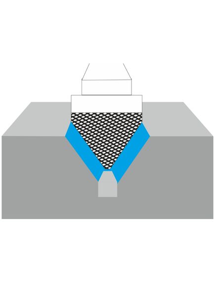 Борфреза тип J 10 мм KORNOR J1008BM06, фото , изображение 2 - Метэкс