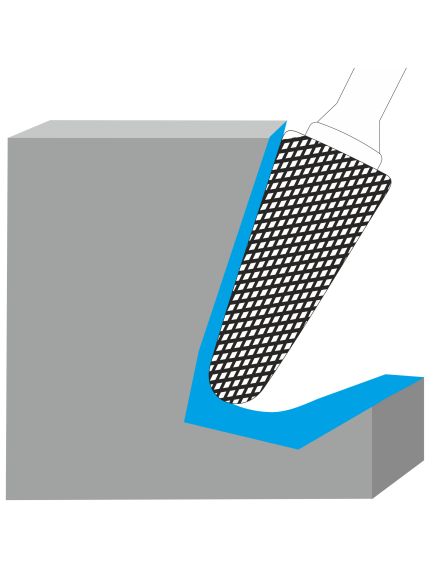 Борфреза тип L 08 мм KORNOR L0822BM06, фото , изображение 2 - Метэкс