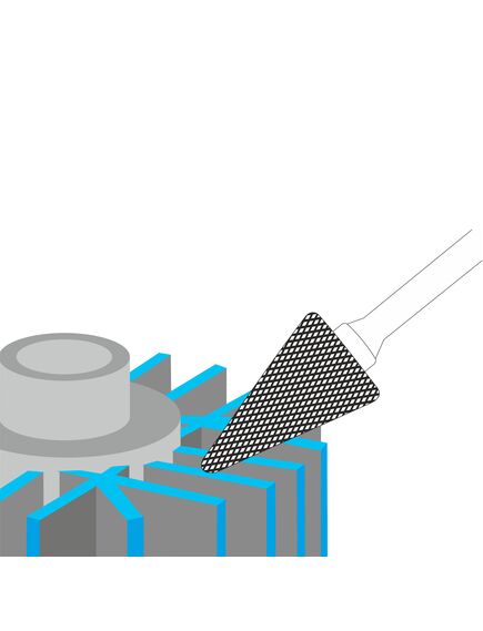 Борфреза тип M 12 мм KORNOR M1225BM06, фото , изображение 2 - Метэкс