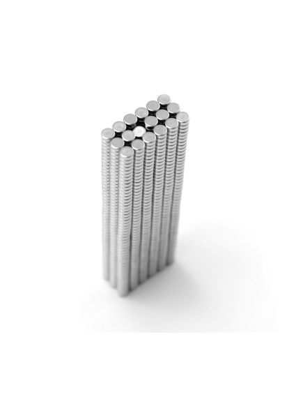 Неодимовый магнит диск 5х2 мм, фото , изображение 3 - Метэкс