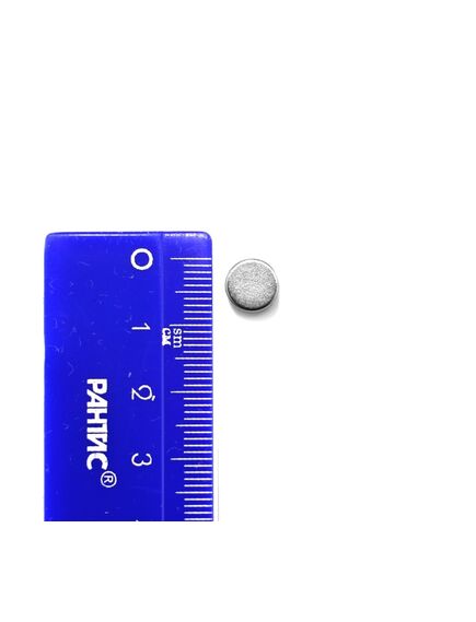 Неодимовый магнит диск 8х3 мм, фото , изображение 2 - Метэкс