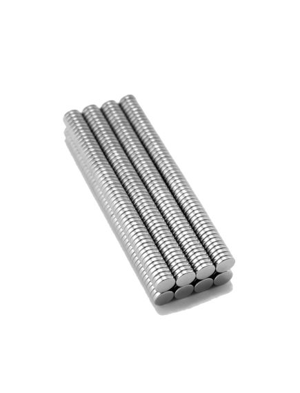 Неодимовый магнит диск 9х2 мм, фото , изображение 3 - Метэкс