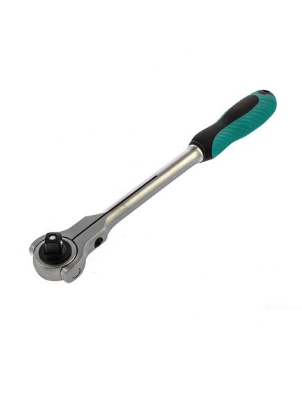 Ключ трещоточный 1/2" 680 мм 72 зуба с быстрым сбросом поворотная голова STELS 14047, фото , изображение 3 - Метэкс