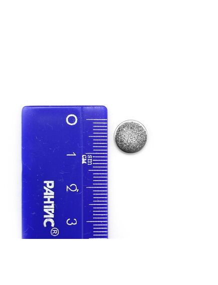 Неодимовый магнит диск 10х2 мм, фото , изображение 2 - Метэкс