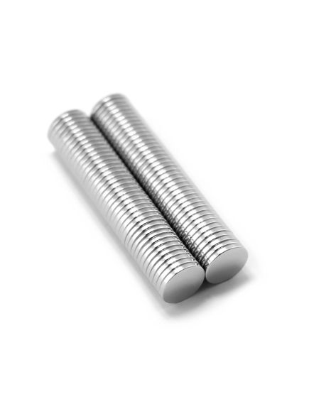 Неодимовый магнит диск 12х2 мм, фото , изображение 2 - Метэкс