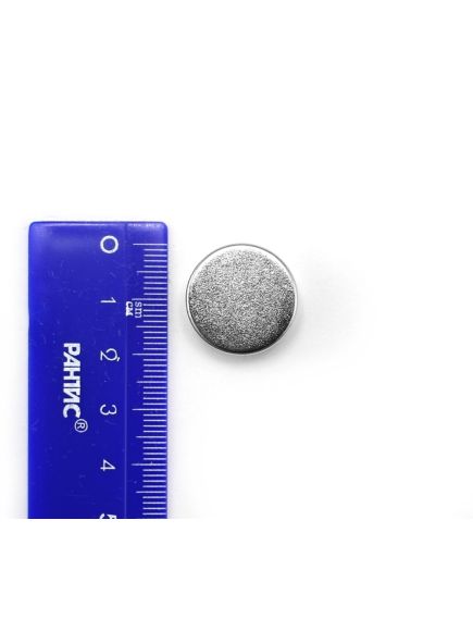 Неодимовый магнит диск 20х10 мм, фото , изображение 2 - Метэкс