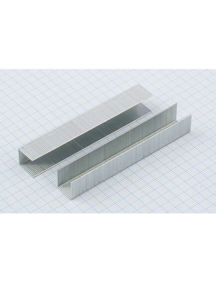 Скобы 12 мм для мебельного степлера усиленные тип 53 1000 шт GROSS 41712, фото , изображение 3 - Метэкс