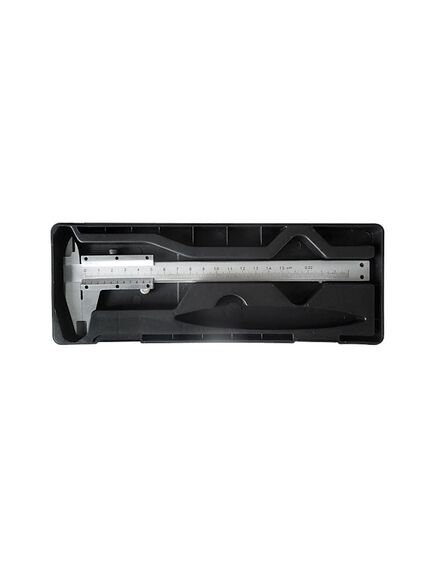 Штангенциркуль 150 мм цена деления 0,02 мм, металлический FIT 19844, фото , изображение 2 - Метэкс