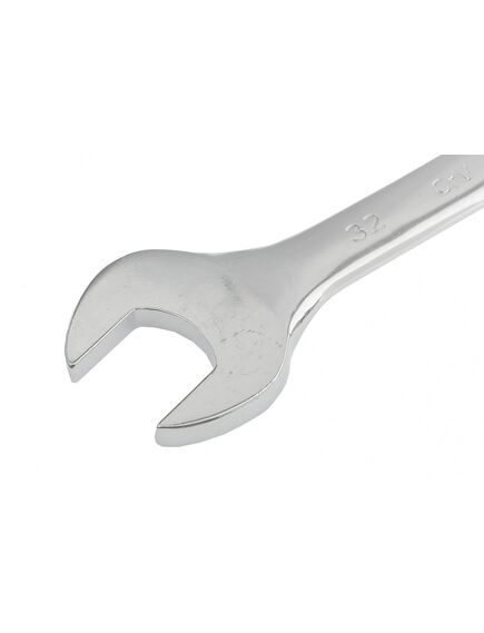 Ключ комбинированный 32 мм полированный хром MATRIX 15167, фото , изображение 3 - Метэкс
